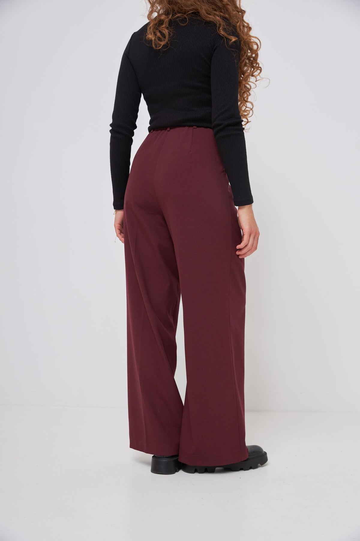 Pantaloni palazzo clasici