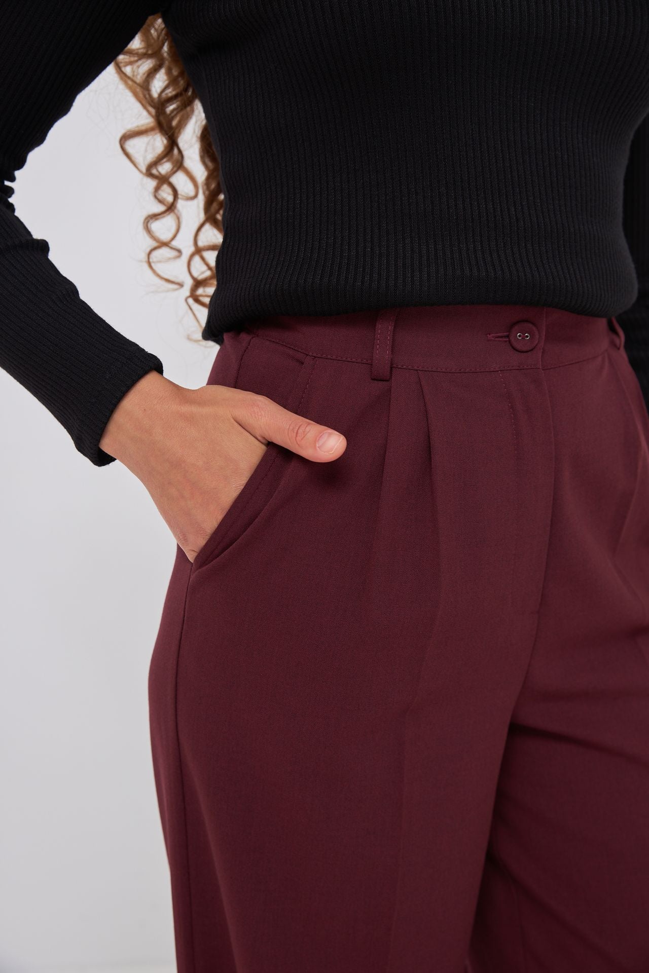 Pantaloni palazzo clasici