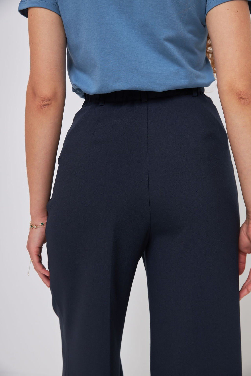 Pantaloni palazzo clasici