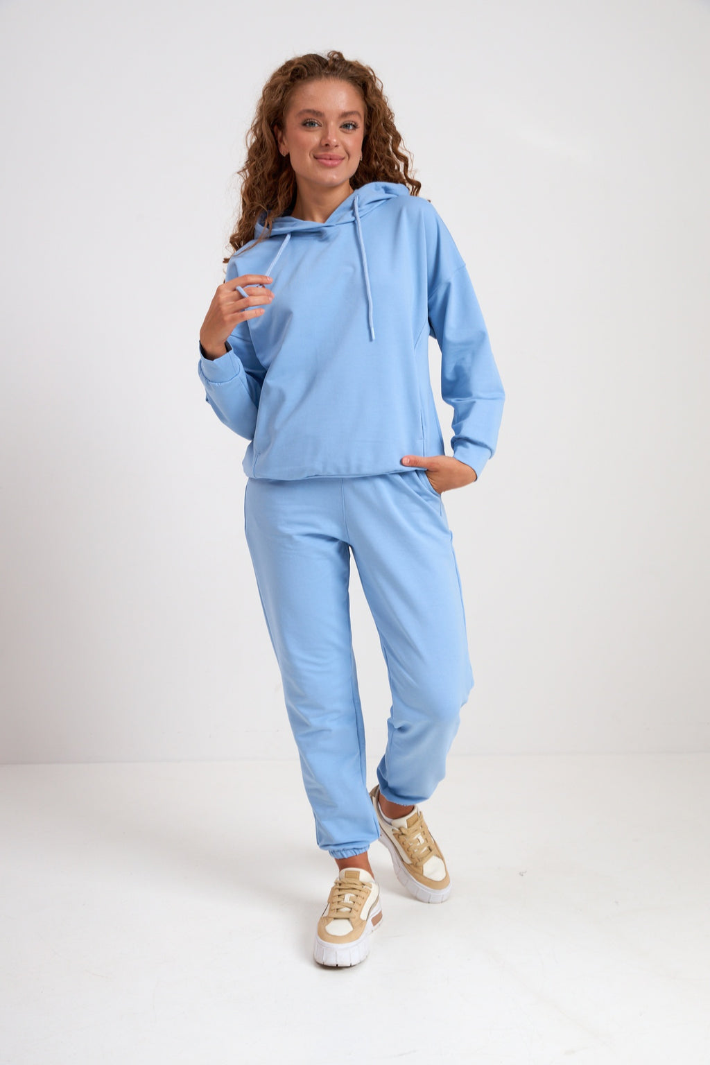Pantaloni jogger din tricot cu două fire Roxy 2