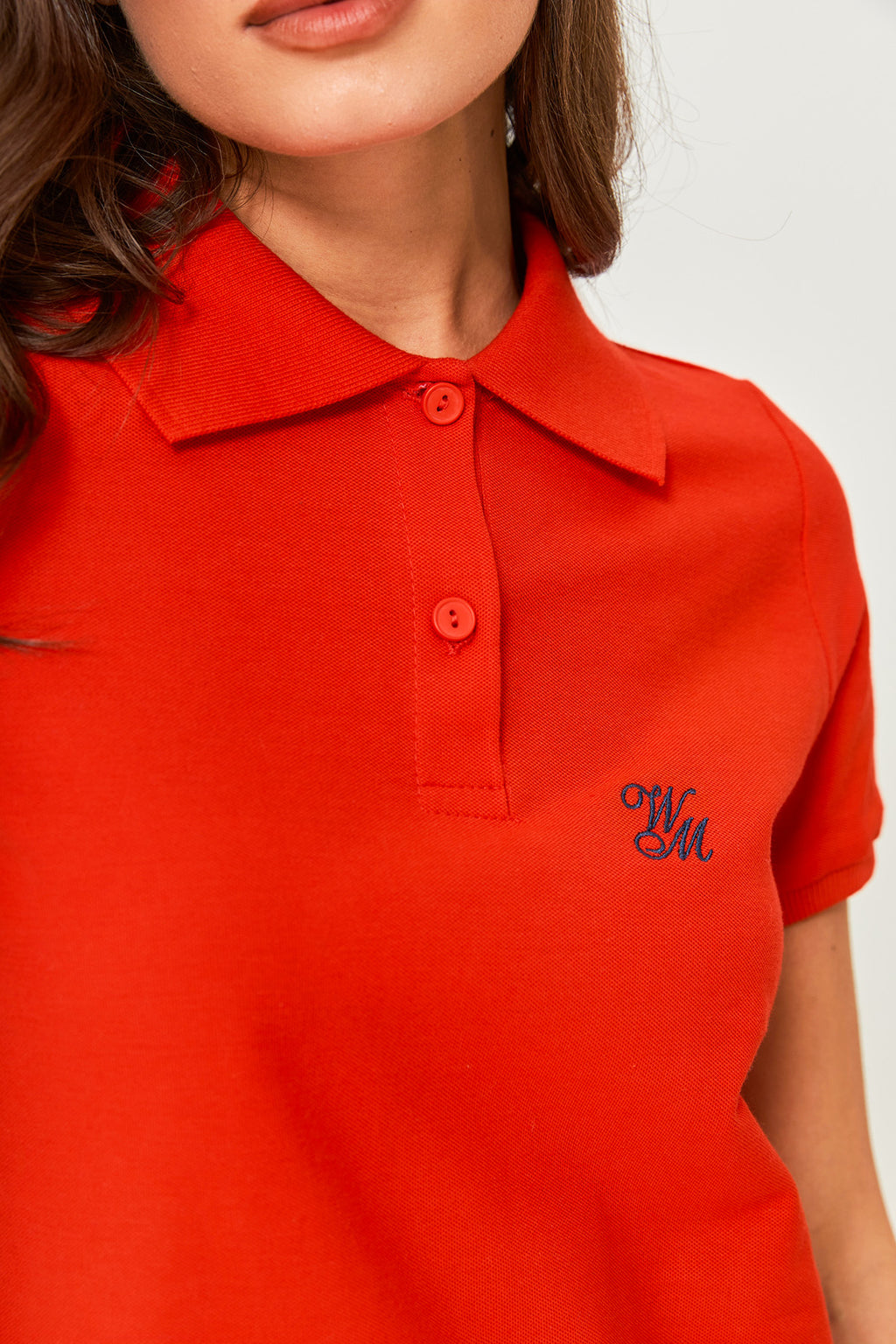 Tricou polo drept