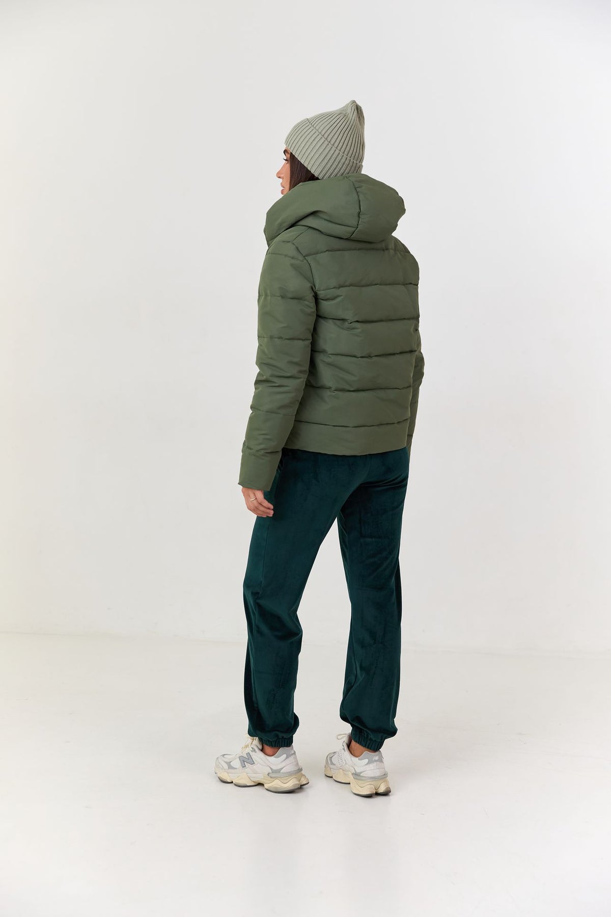 Geacă puffer cu capse