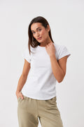 Tricou lejer cu mânecă raglan