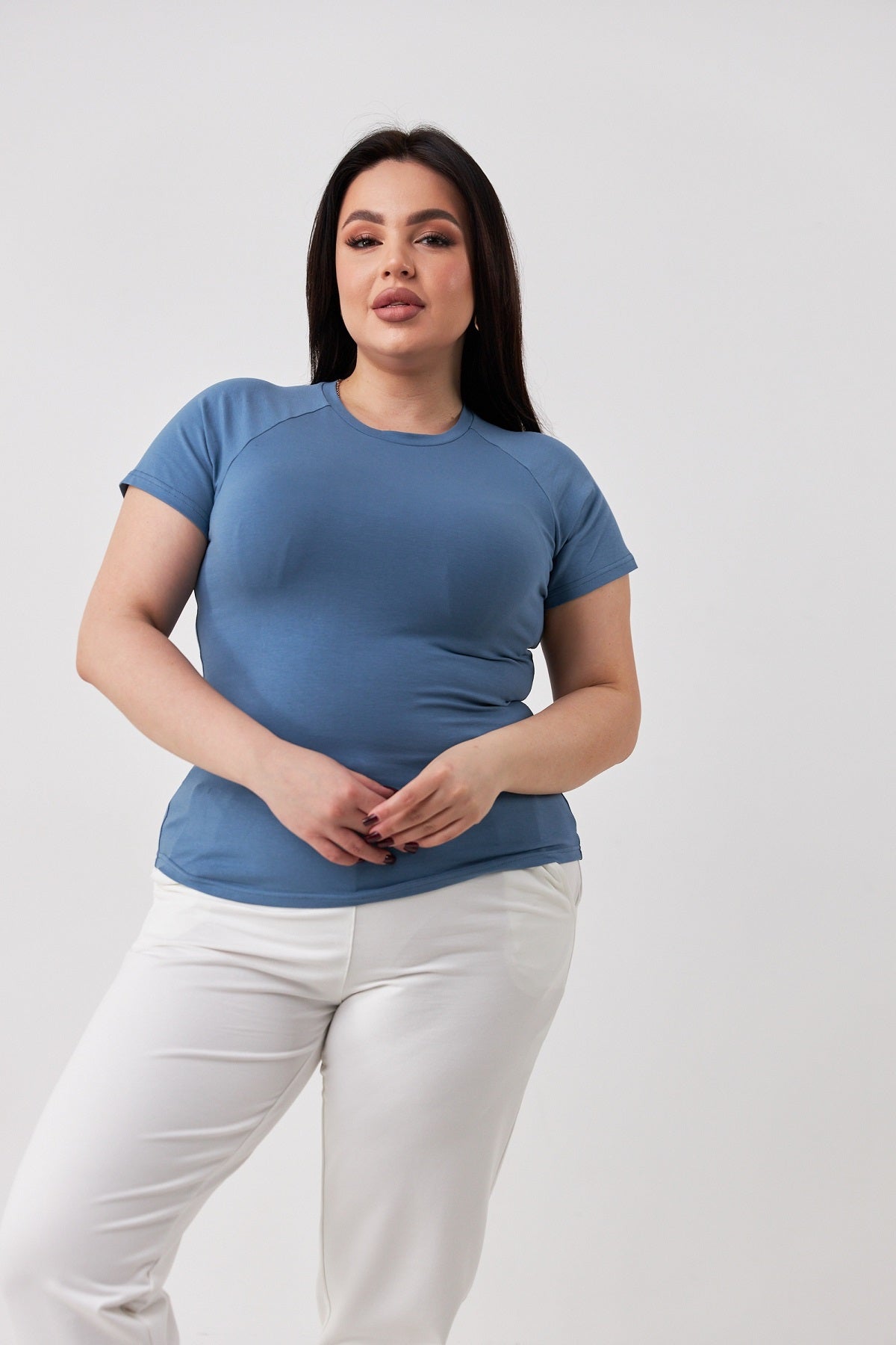 Tricou lejer cu mânecă raglan