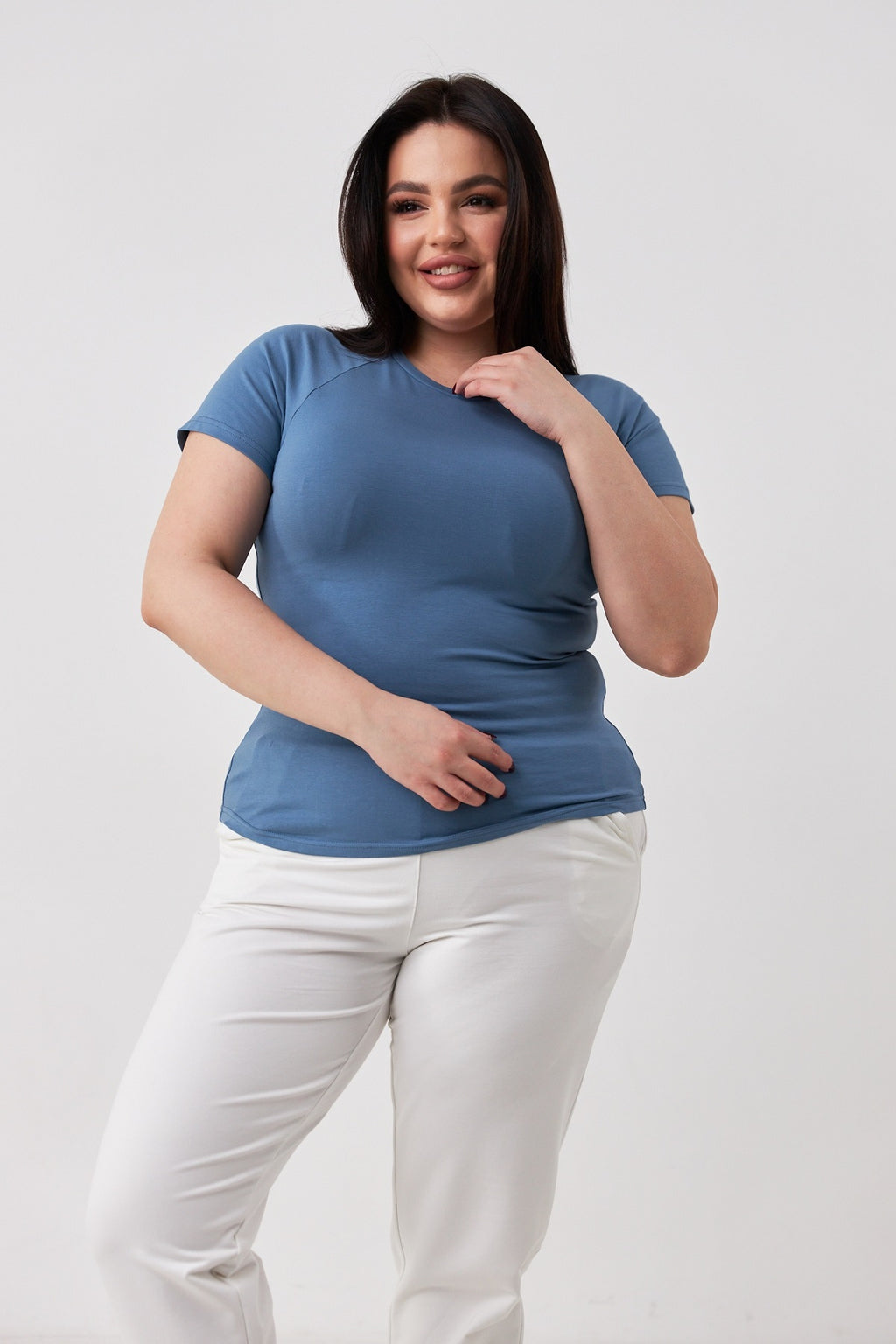 Tricou lejer cu mânecă raglan