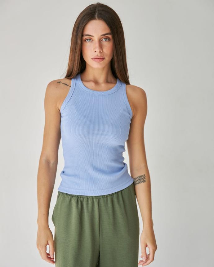 Maiou din tricot reiat