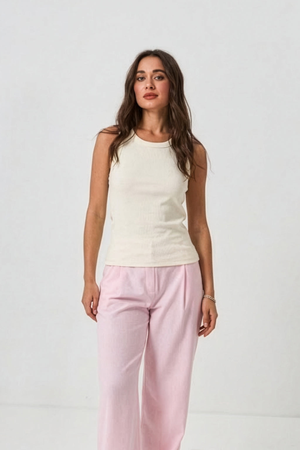 Maiou basic din tricot reiat