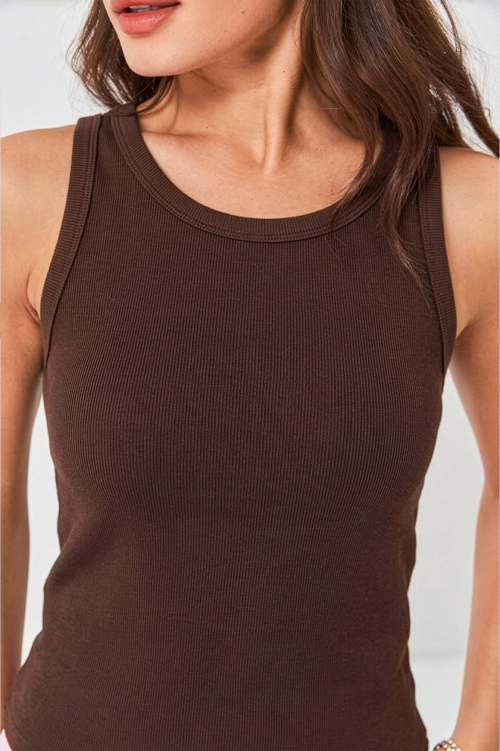 Maiou basic din tricot reiat