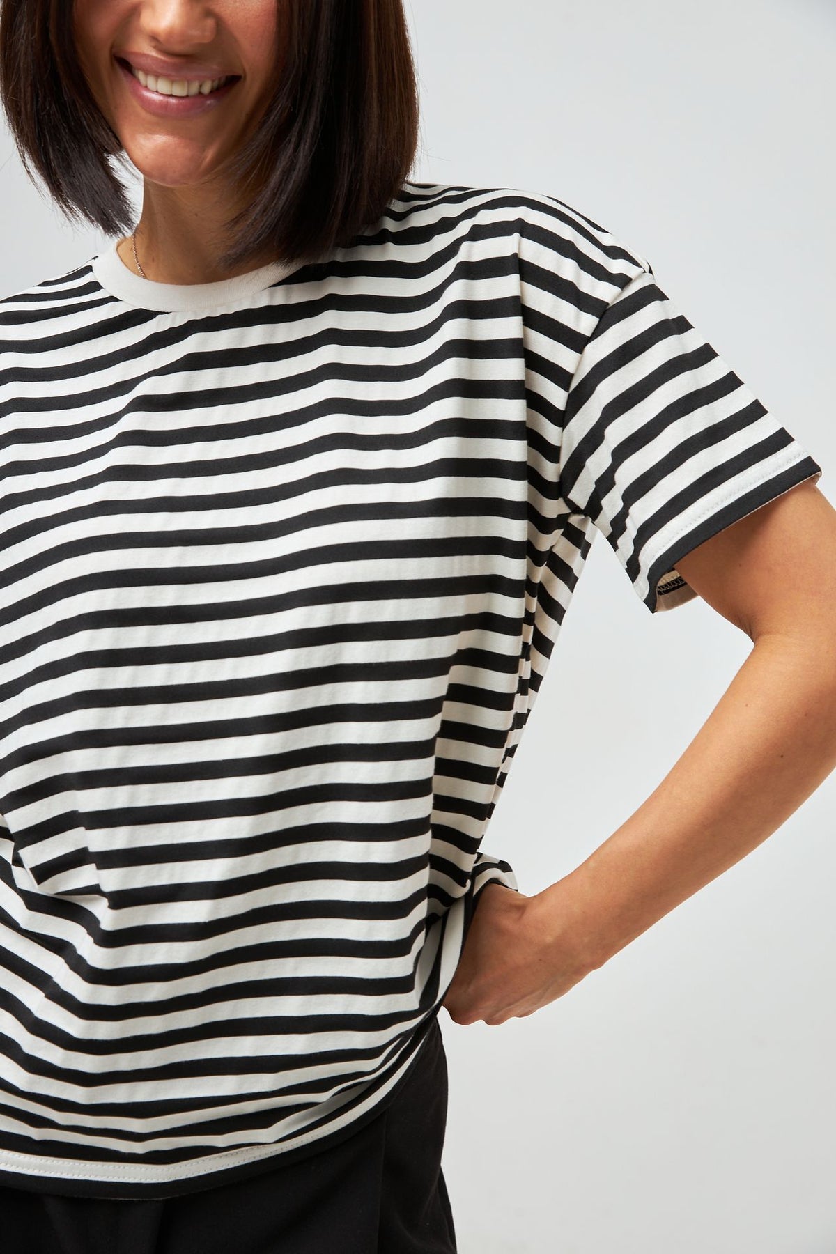 Tricou în dungi