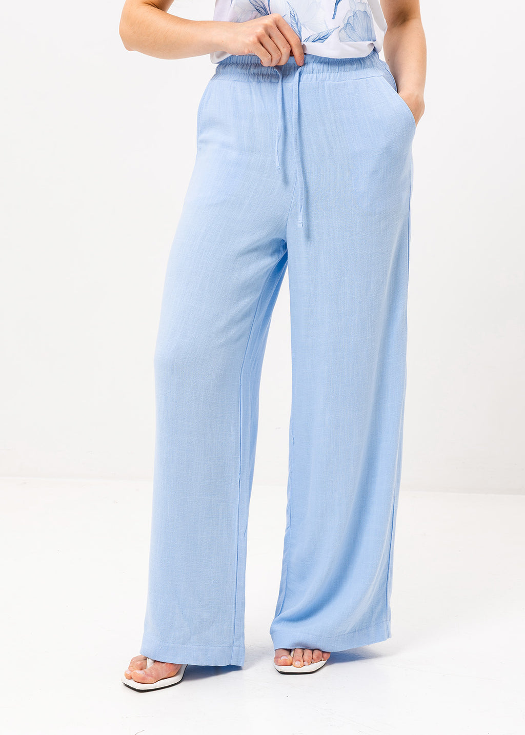 Pantaloni palazzo cu in Melanie