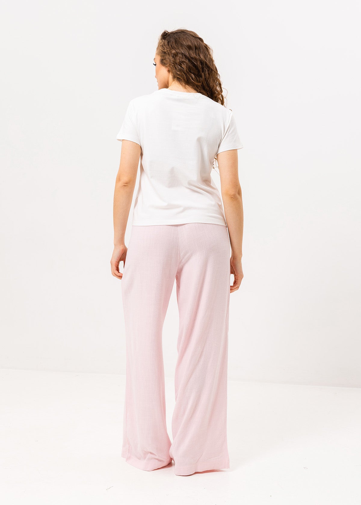 Pantaloni palazzo cu in Melanie