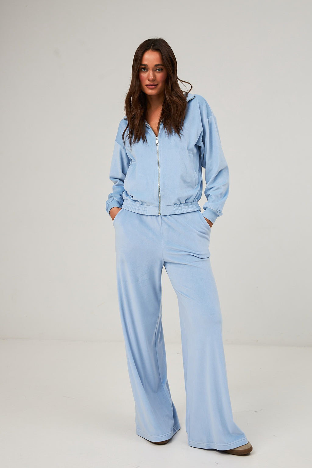 Pantaloni lejeri cu buzunare Evie