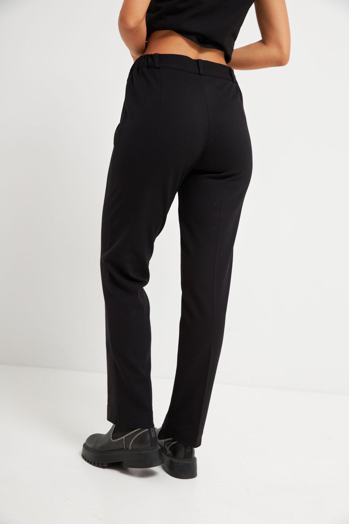 Pantaloni din Alex cu elastic pe laterale
