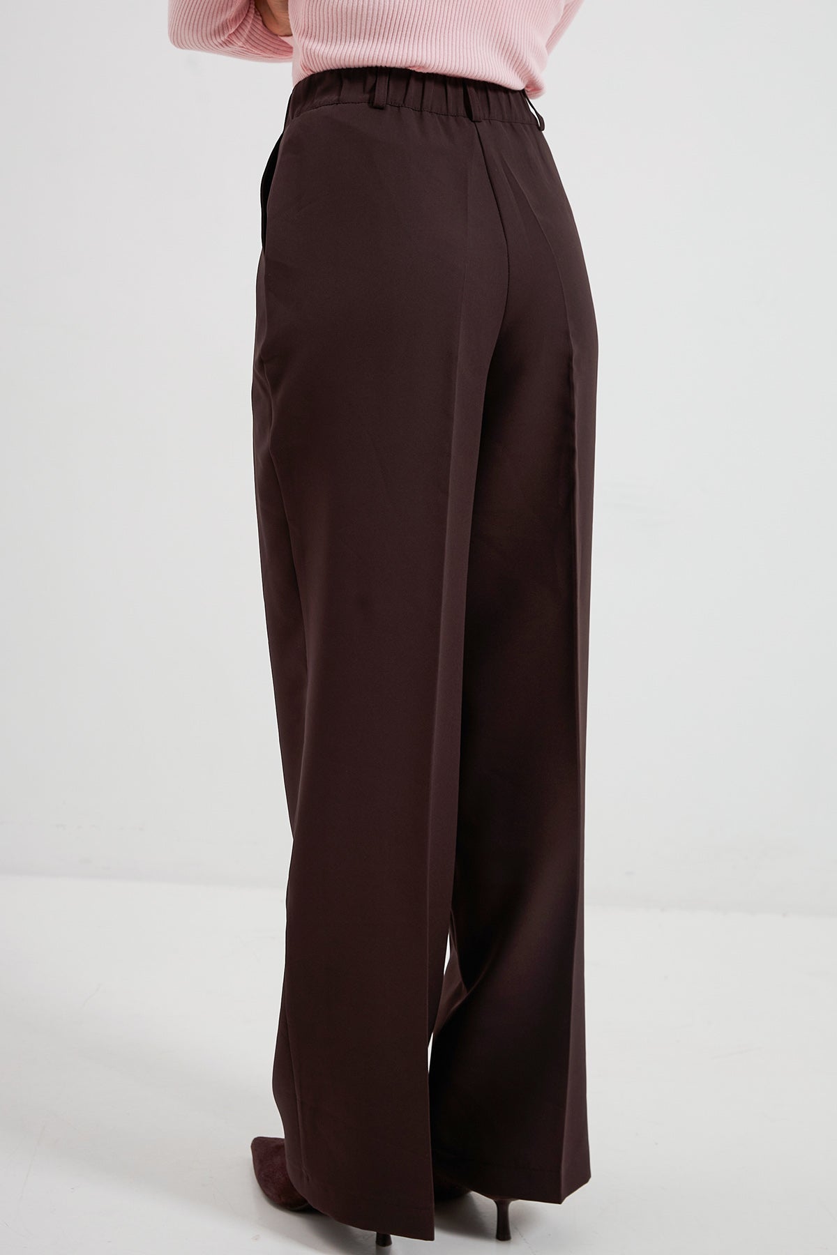 Pantaloni palazzo clasici pentru curea Palermo