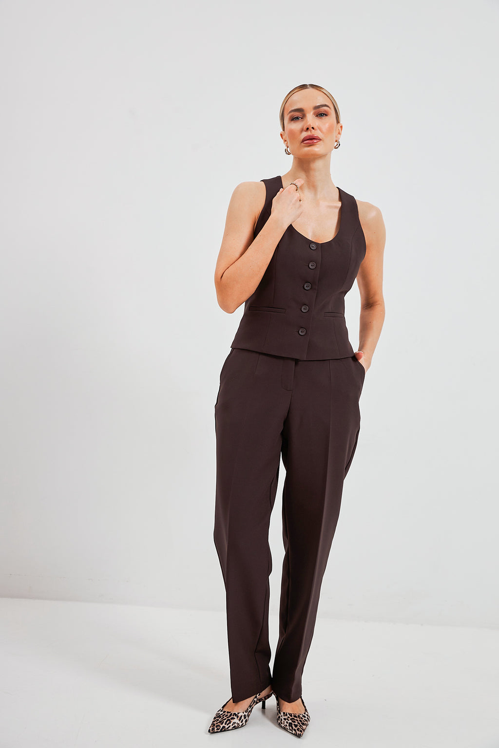 Pantaloni conici Silvia