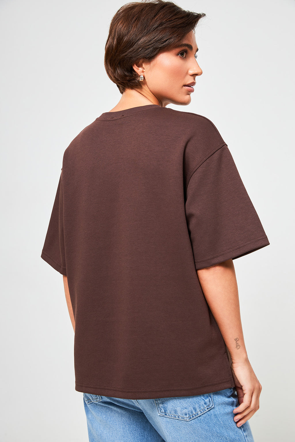 Tricou oversize Double