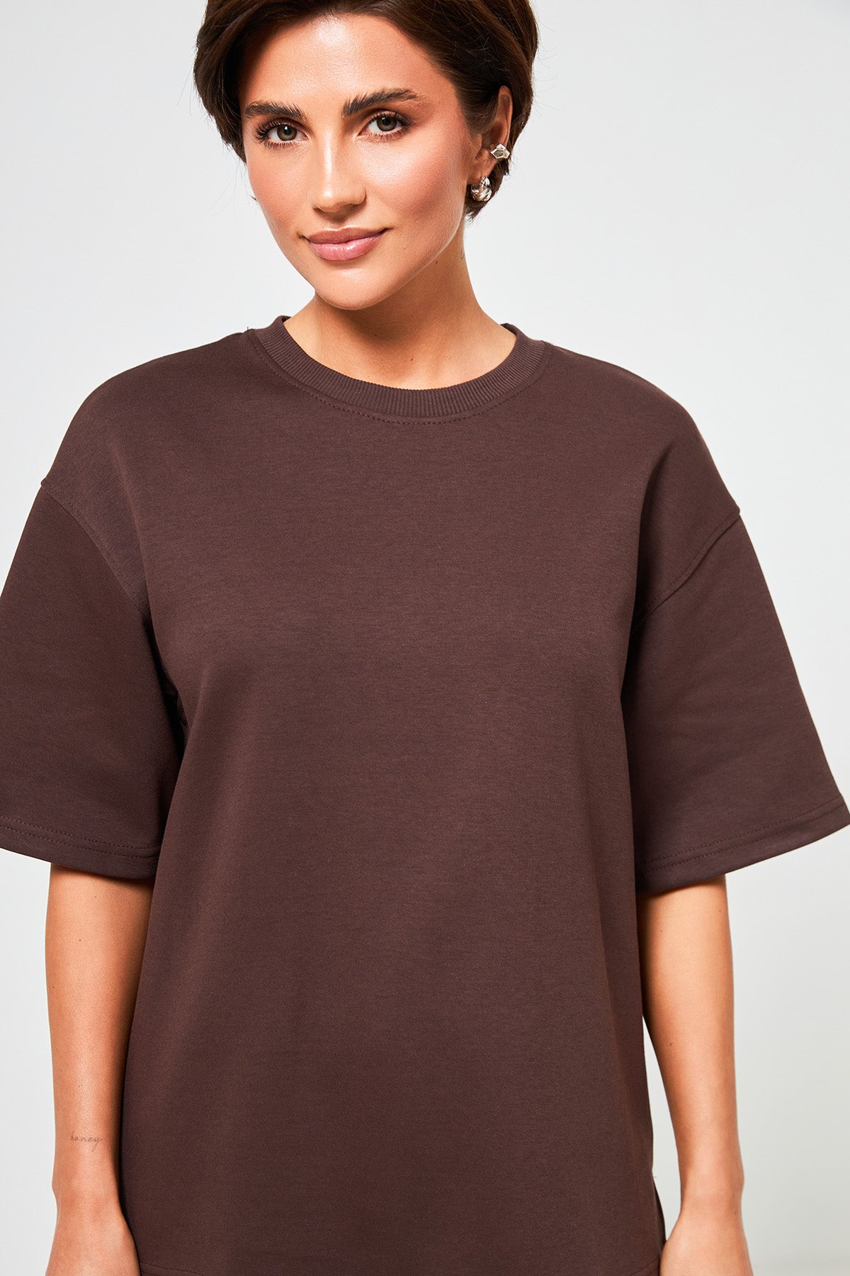 Tricou oversize Double