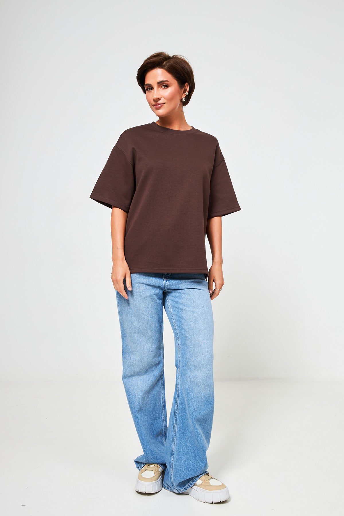 Tricou oversize Double