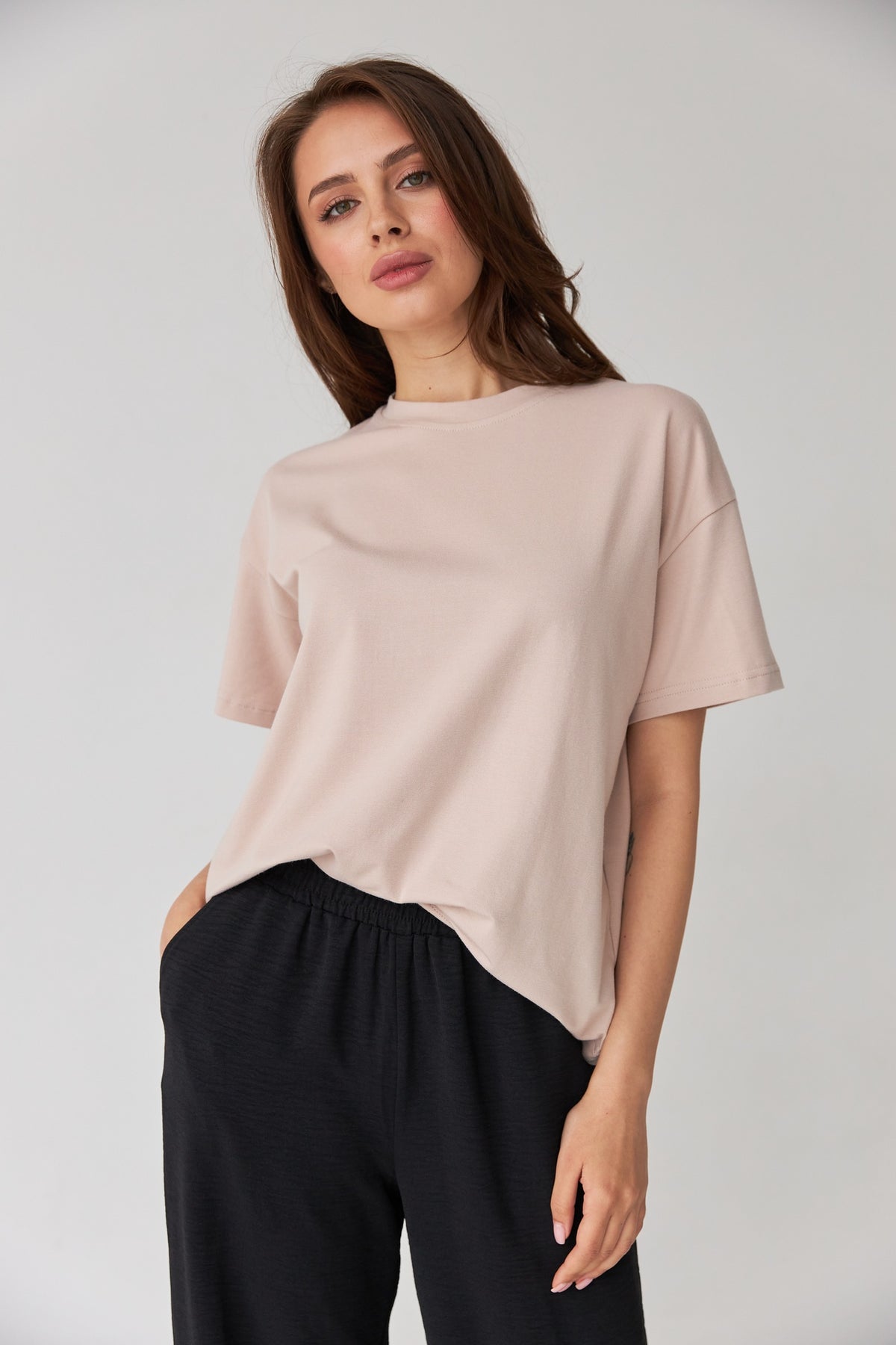 Tricou lejer din jerseu Kulir