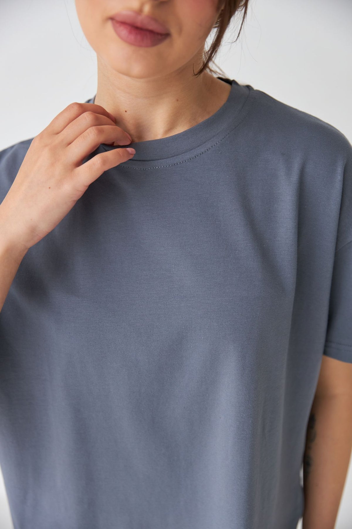 Tricou lejer din jerseu Kulir