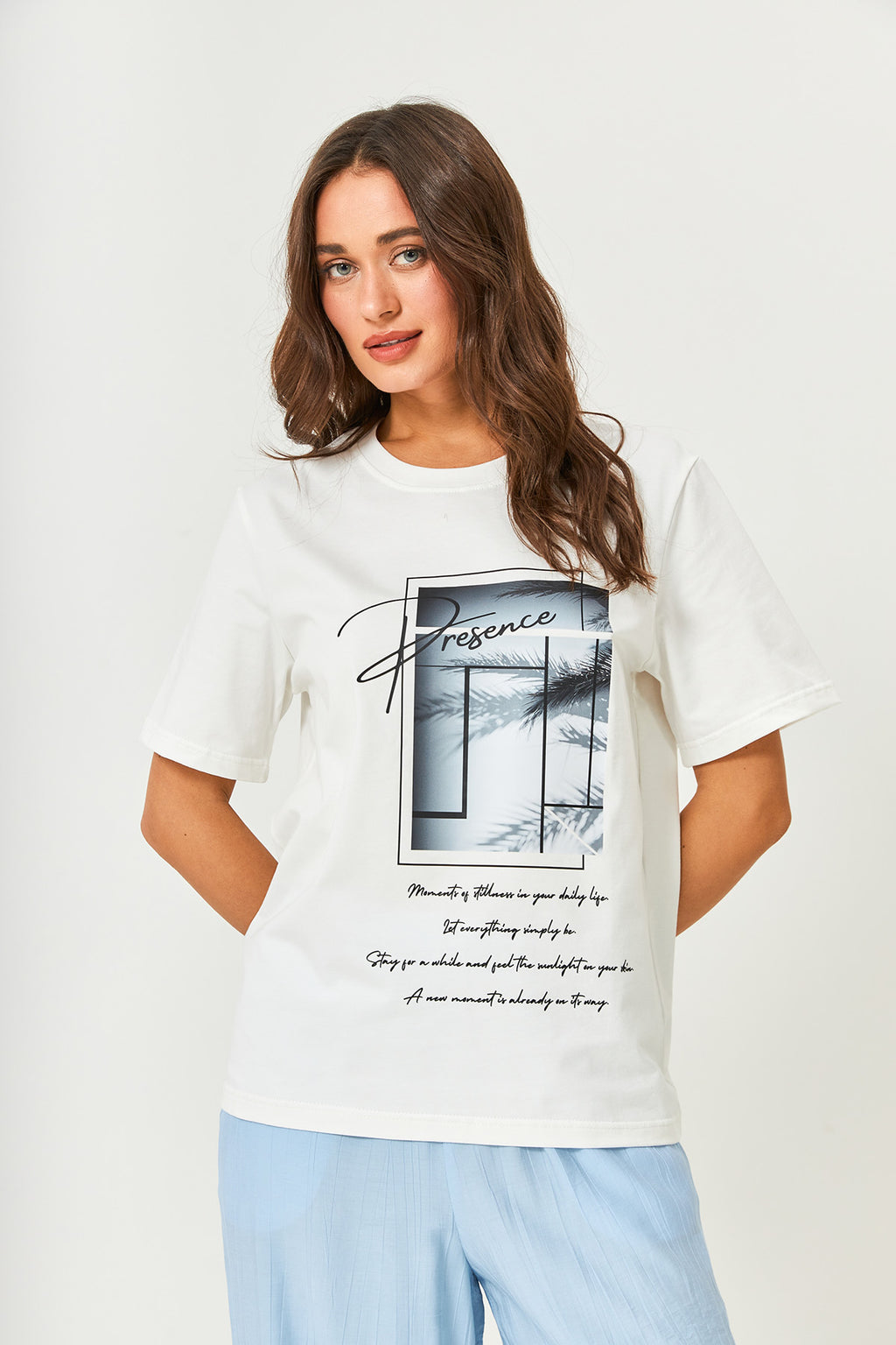 Tricou lejer Palmieri