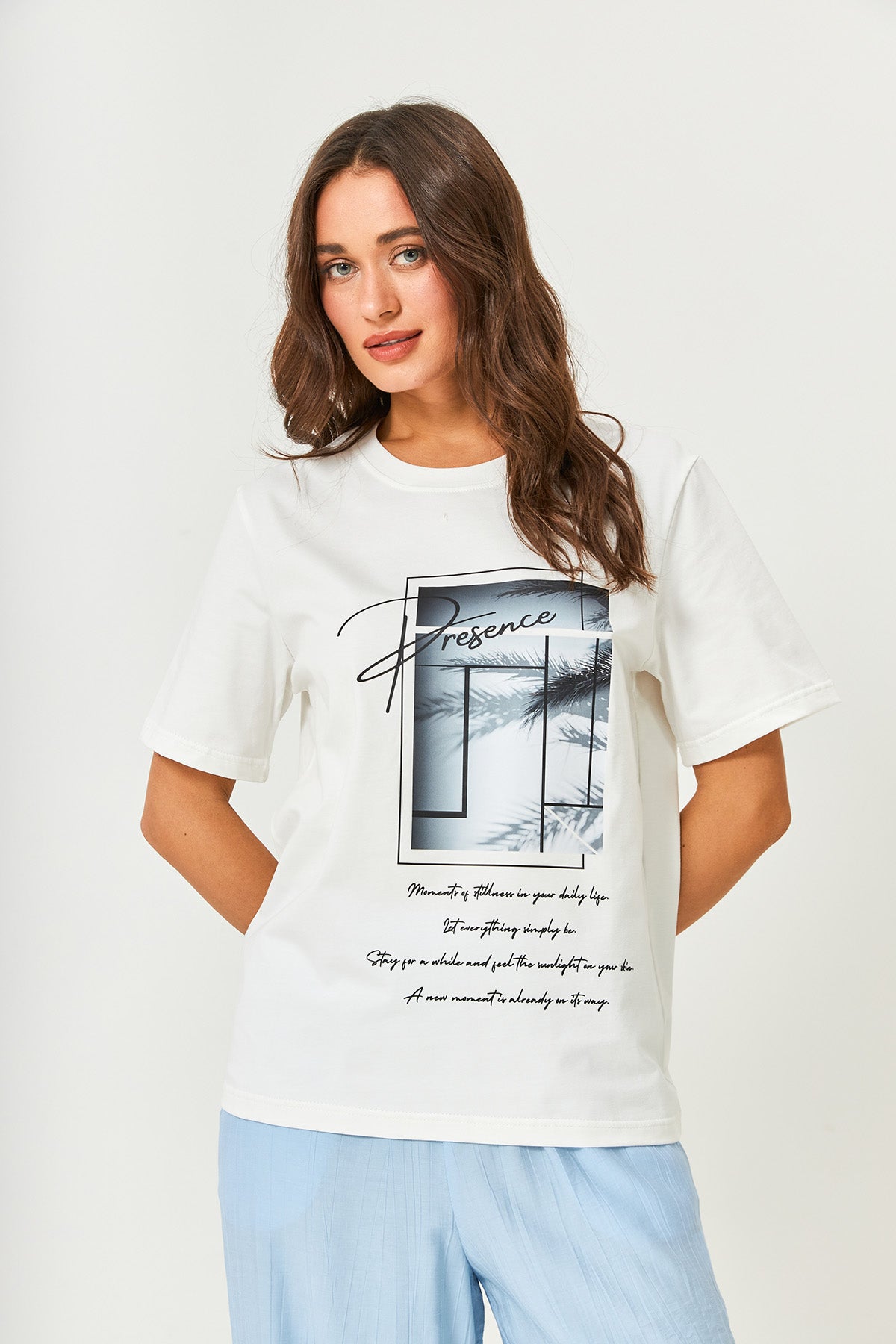 Tricou lejer Palmieri