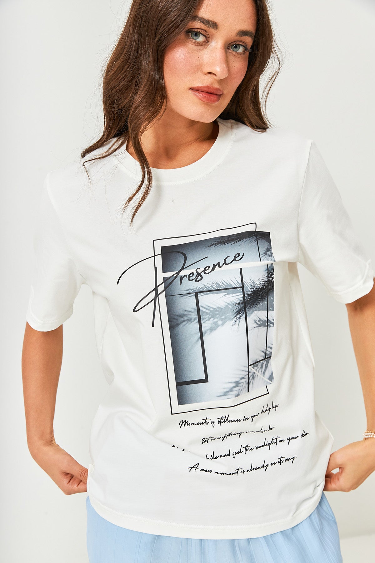 Tricou lejer Palmieri