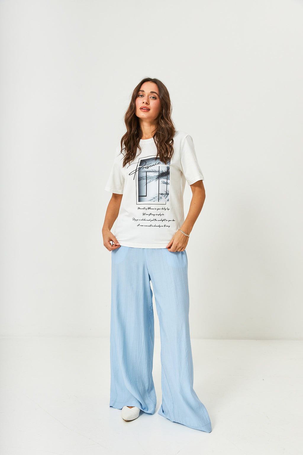 Tricou lejer Palmieri