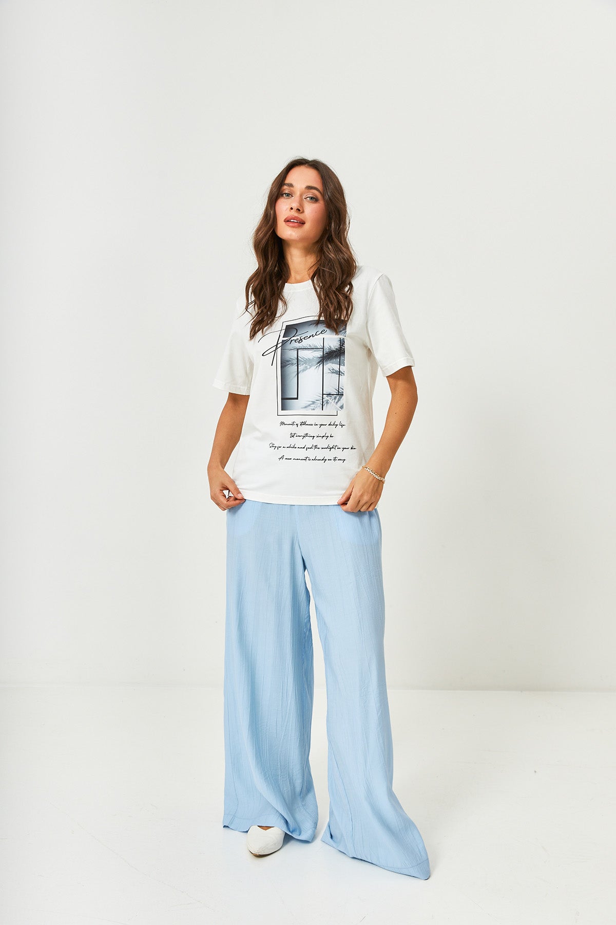 Tricou lejer Palmieri