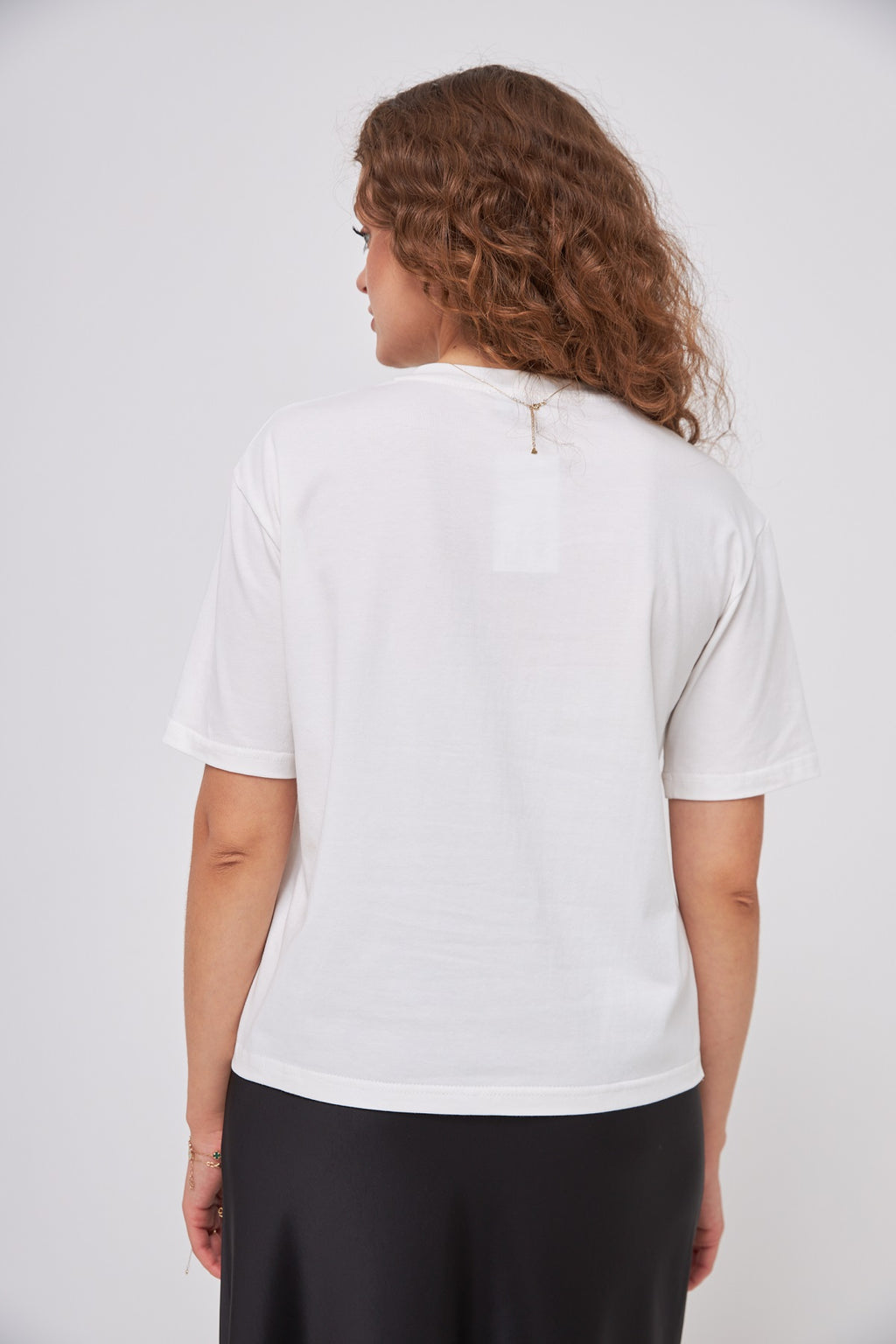 Tricou damă cu tiv asimetric