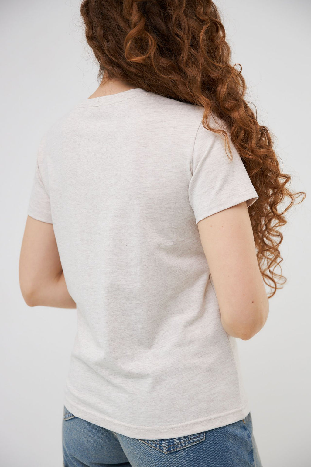 Tricou cu decolteu în V