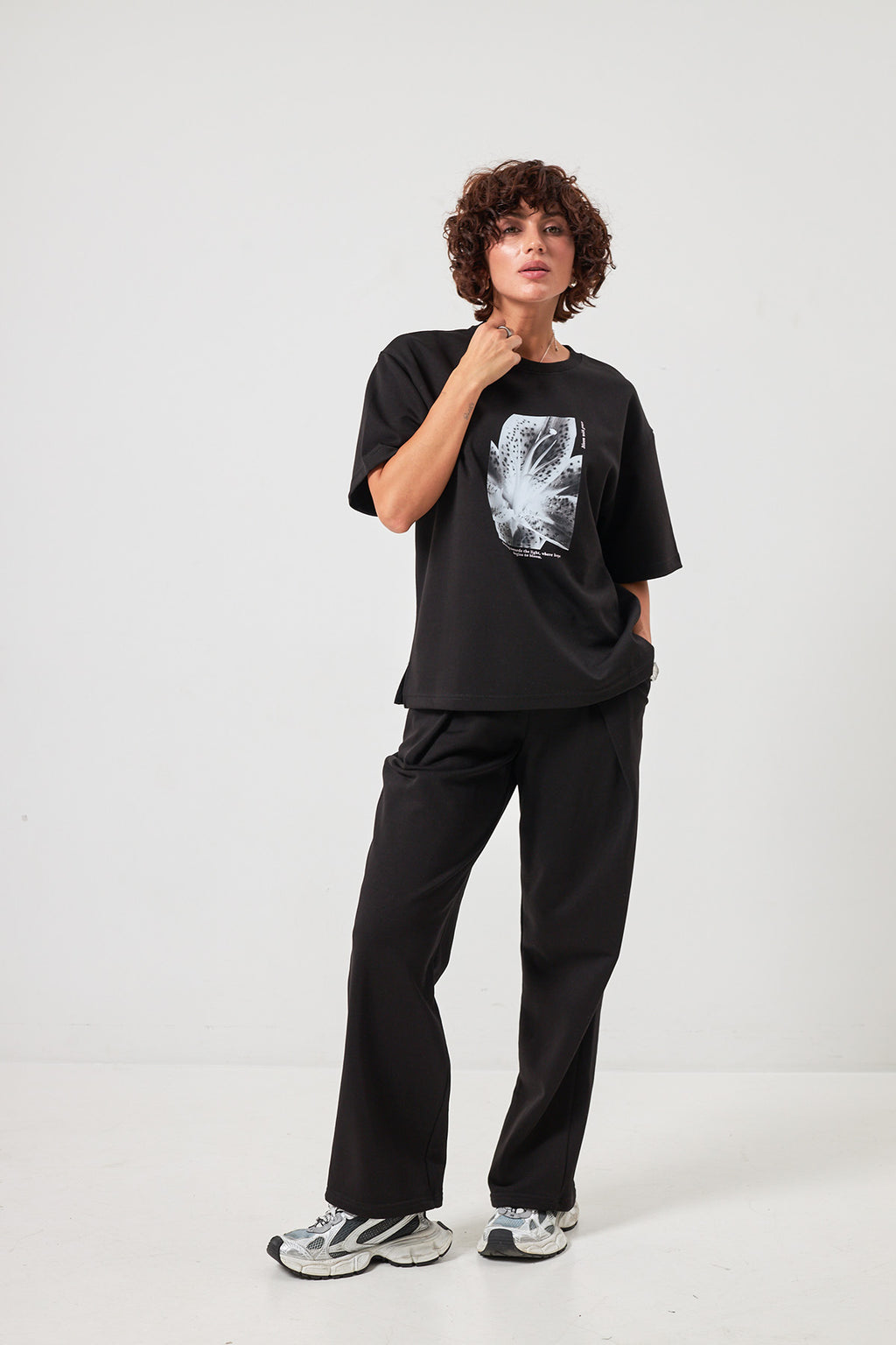 Tricou oversize cu imprimeu
