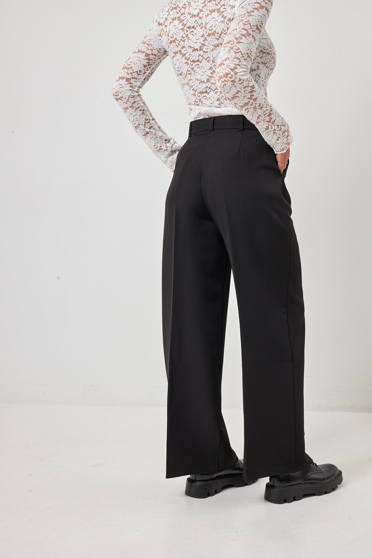Pantaloni palazzo clasici Karen