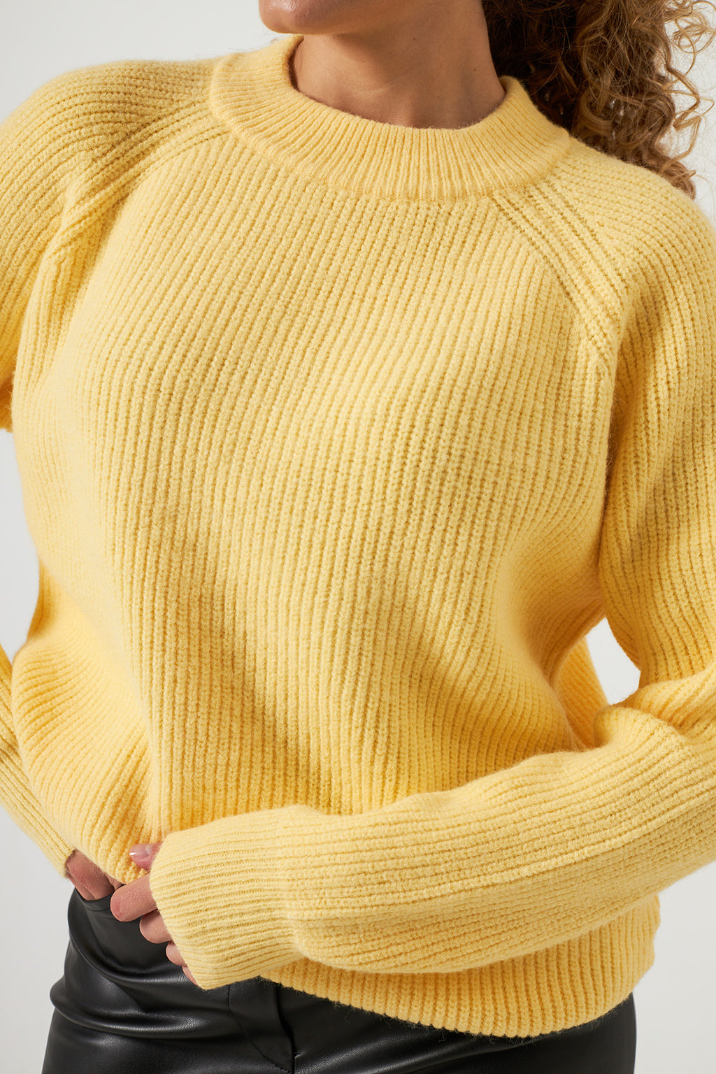Pulover tricotat oversize