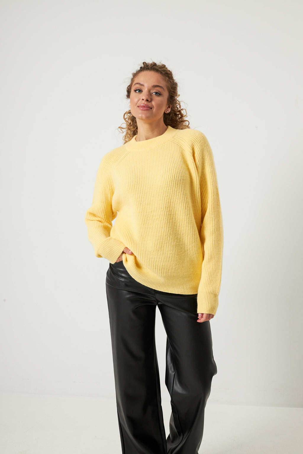 Pulover tricotat oversize