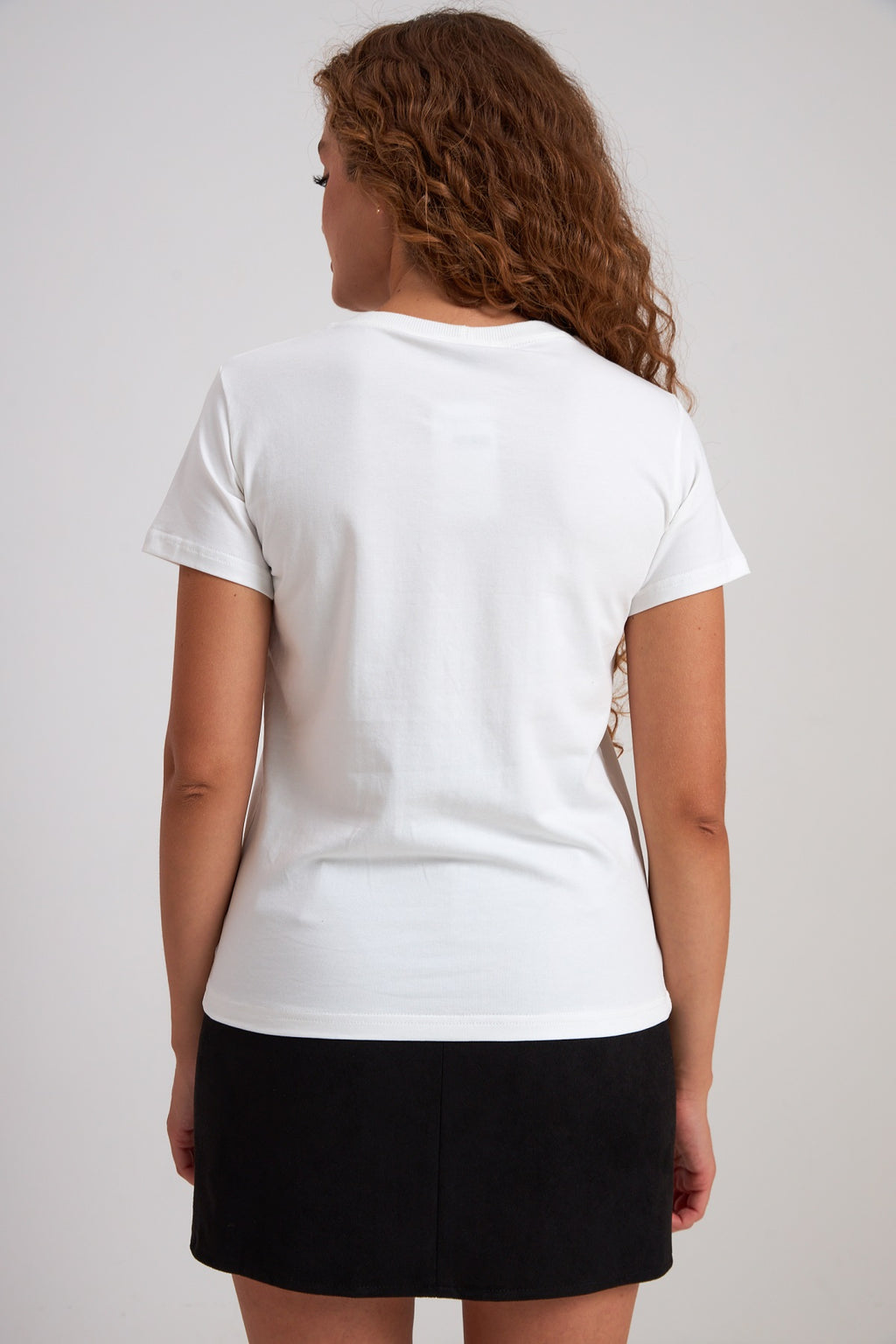 Tricou basic cu imprimeu floral