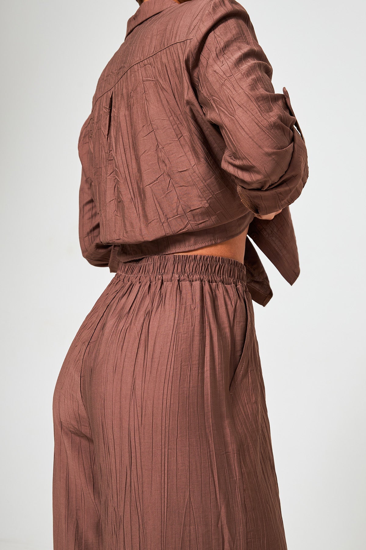 Pantaloni palazzo de vară Nicole 2