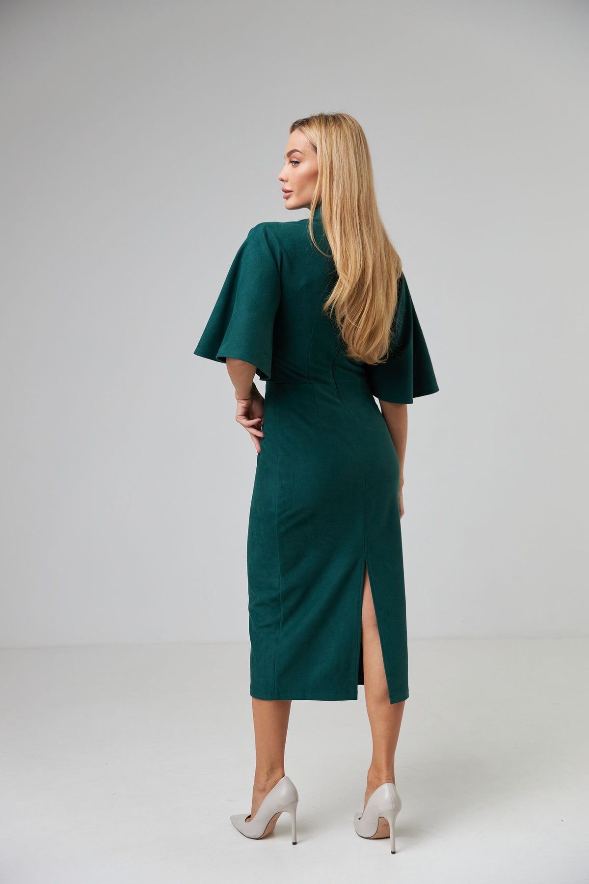 Rochie cu mâneci lejere