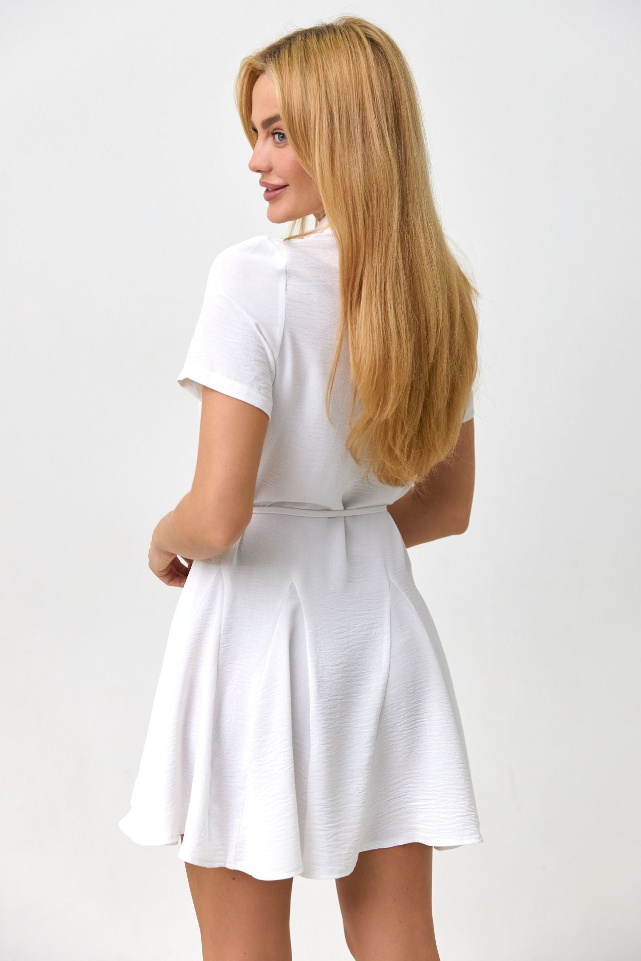 Rochie mini cu clini