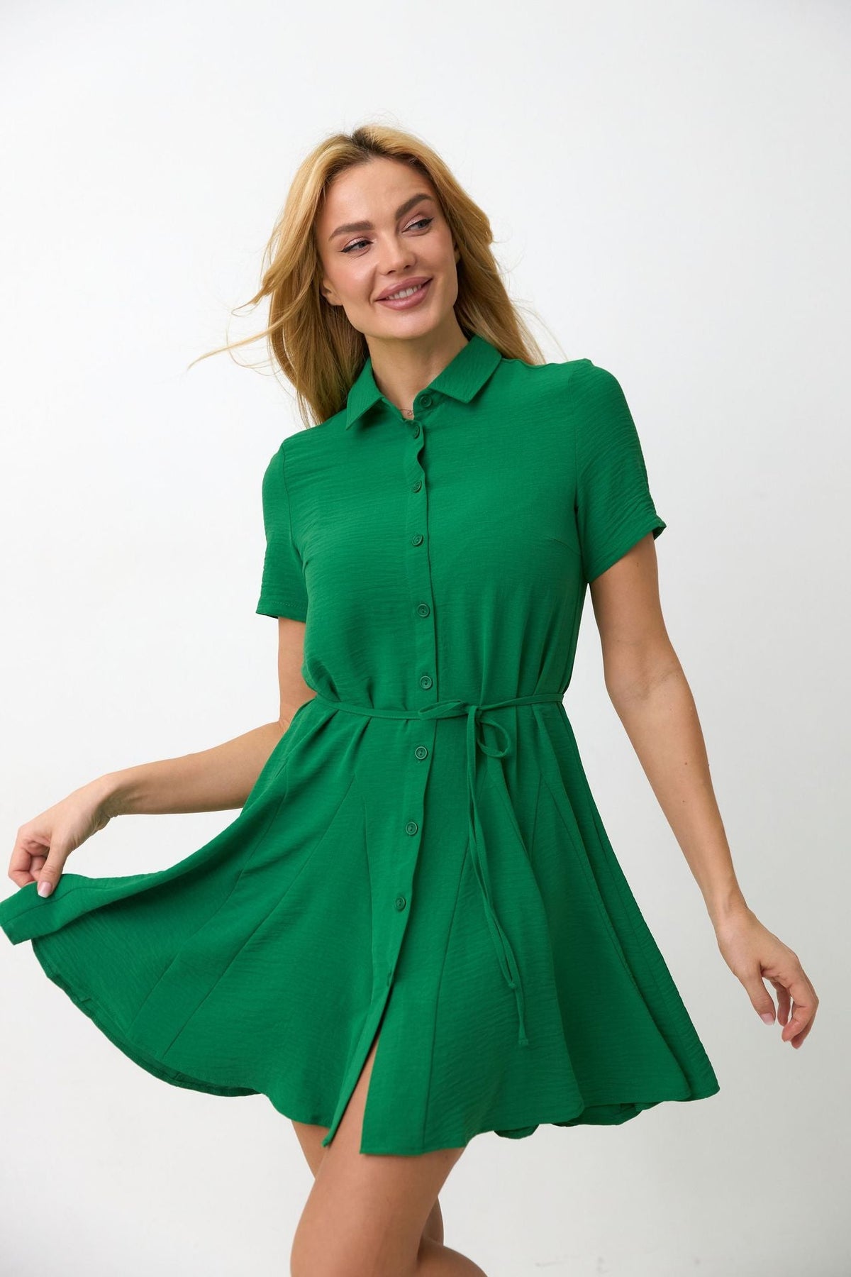 Rochie mini cu clini