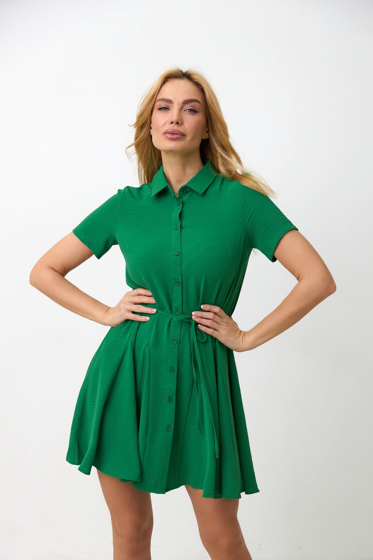 Rochie mini cu clini