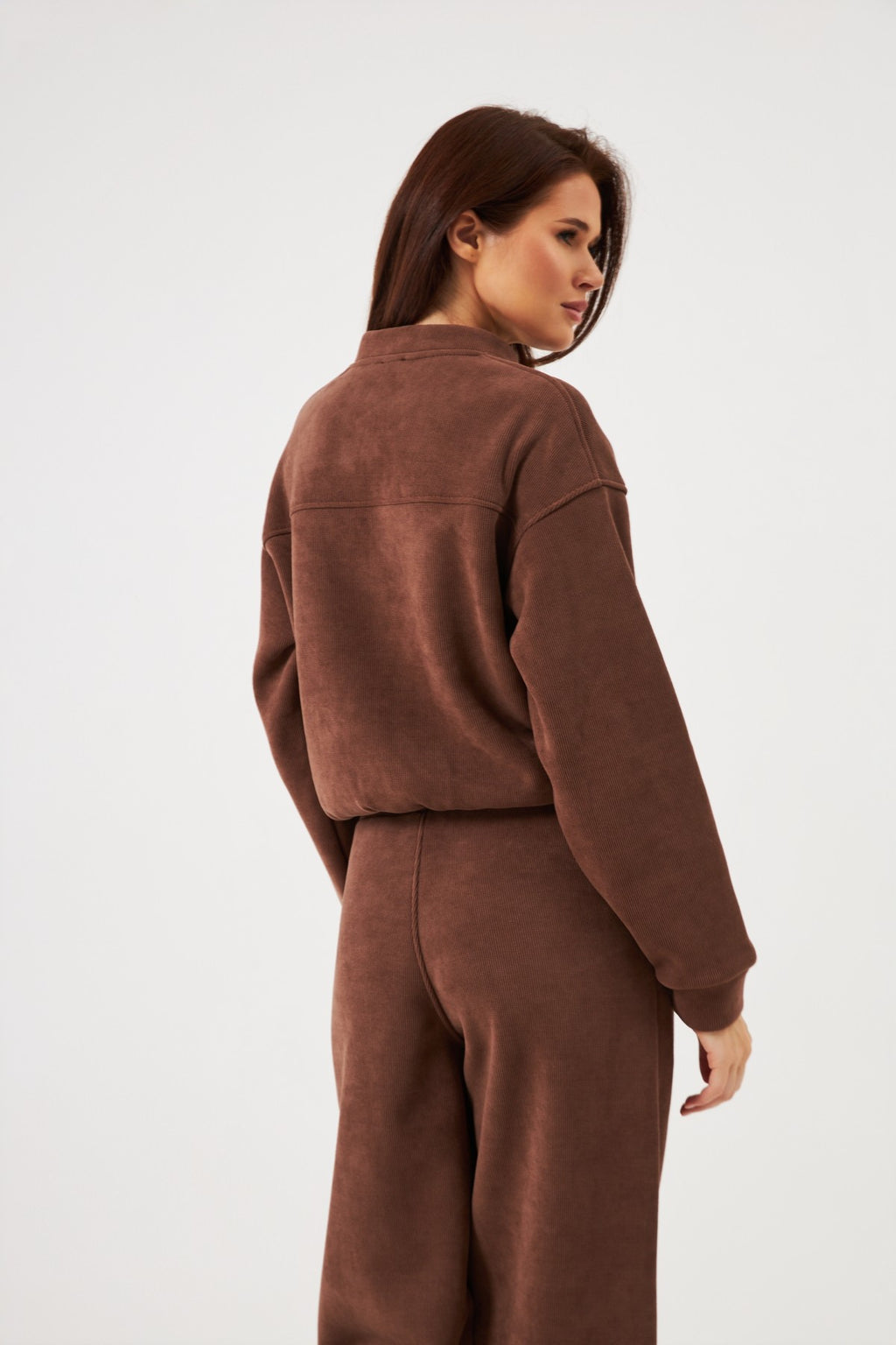 Jachetă bomber oversize cu fermoar Linda 2.0