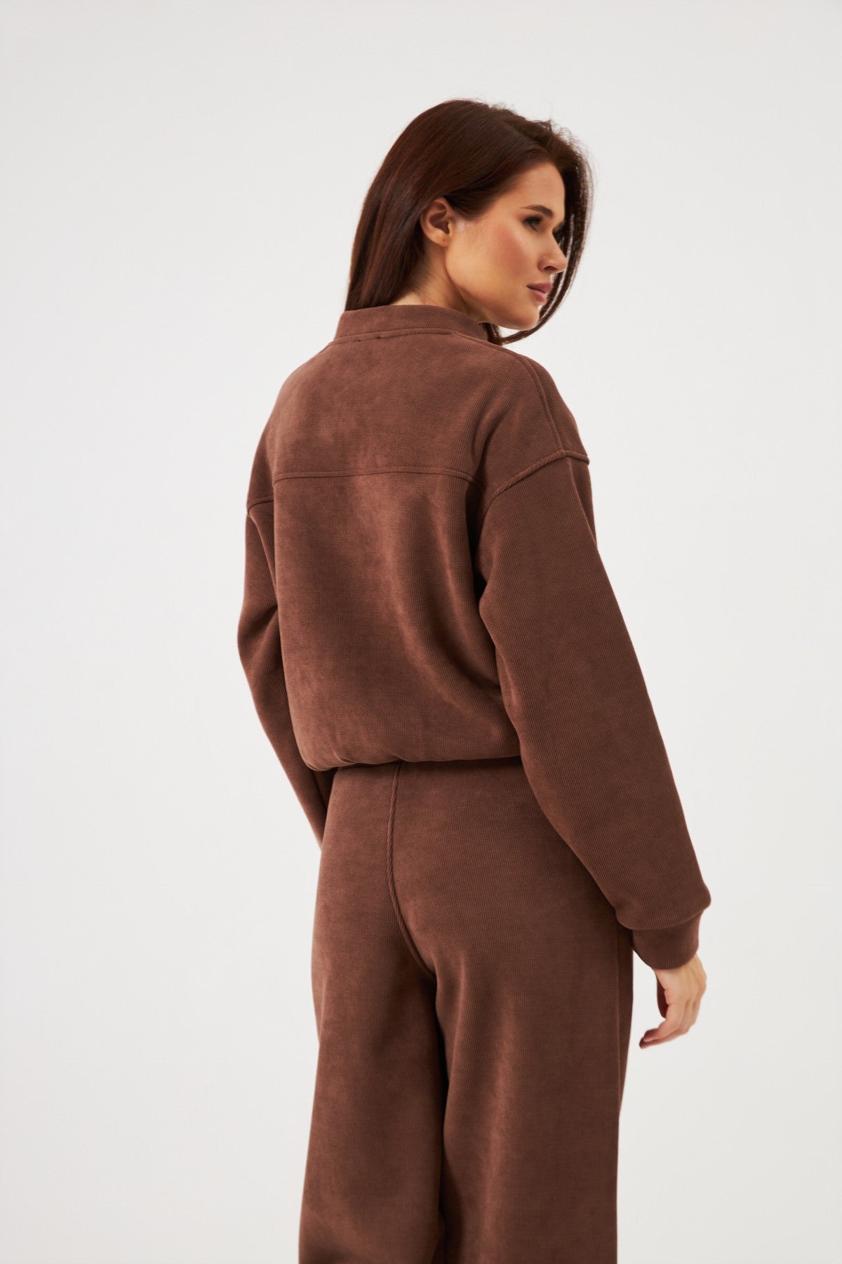 Jachetă bomber oversize cu fermoar Linda 2.0
