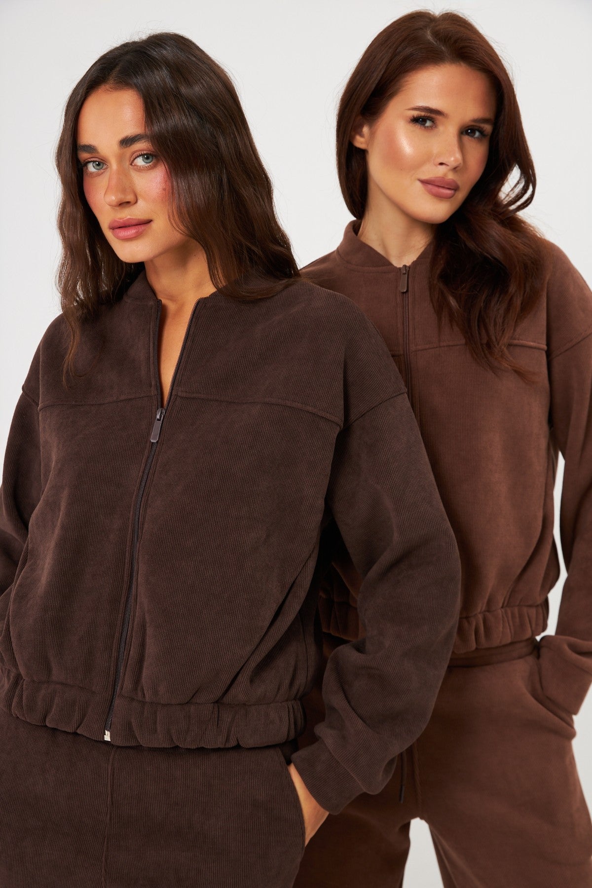 Jachetă bomber oversize cu fermoar Linda 2.0