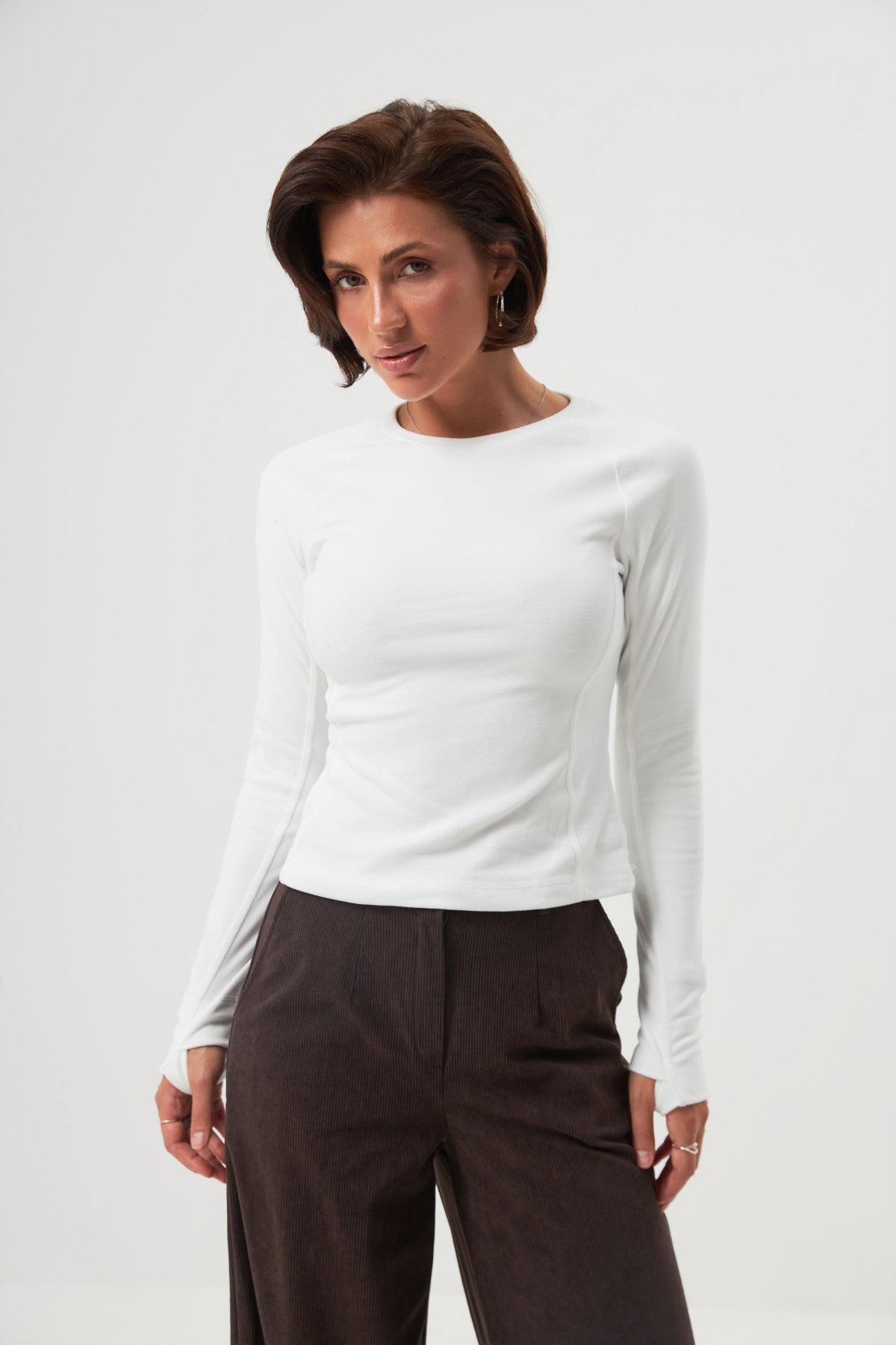 Longsleeve basic simplu