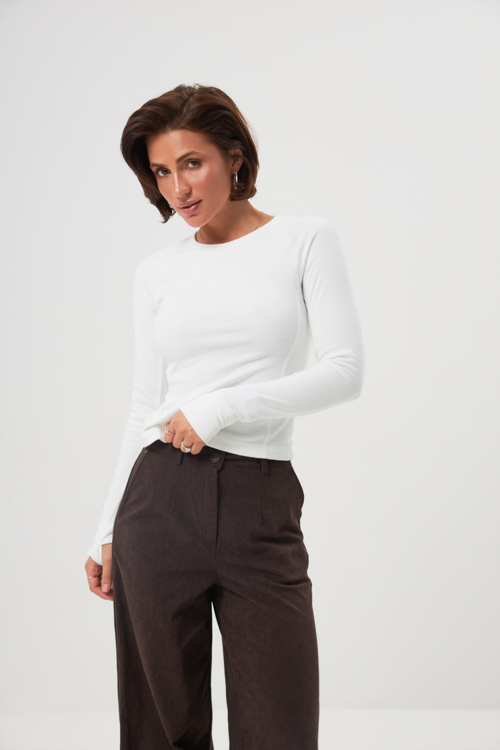 Longsleeve basic simplu