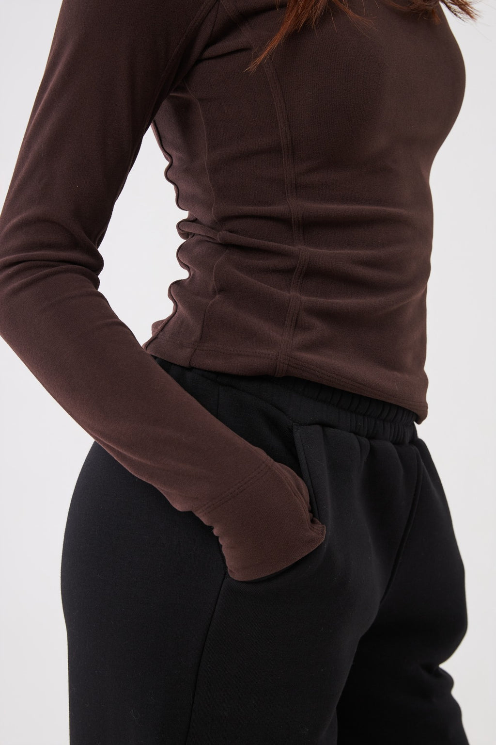 Longsleeve basic simplu