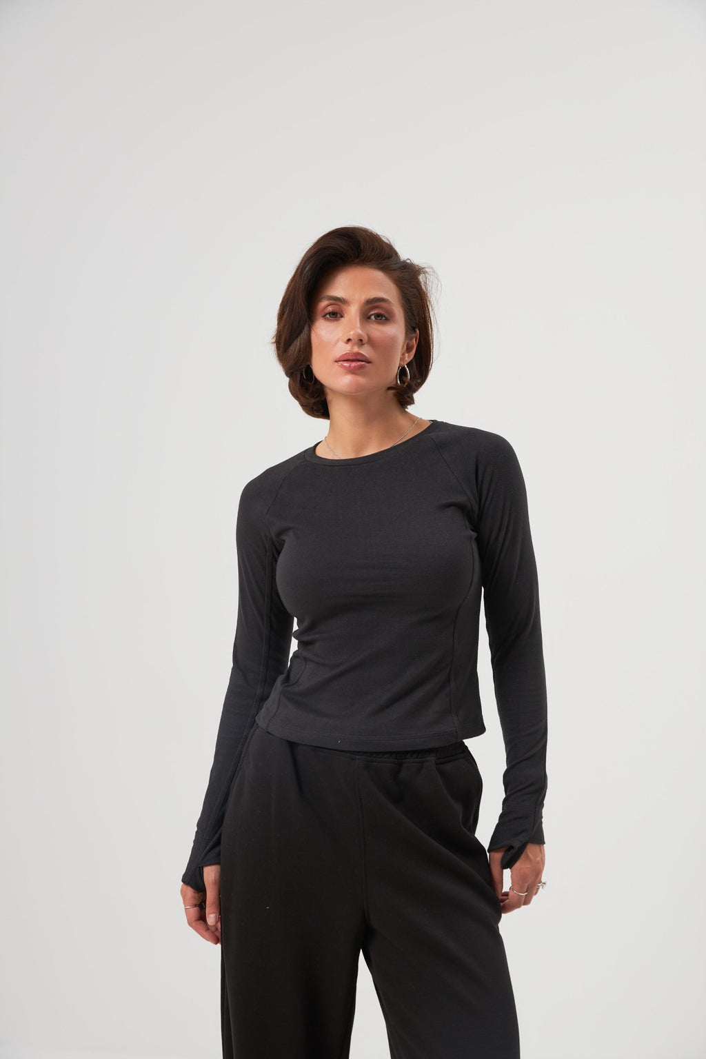 Longsleeve basic simplu
