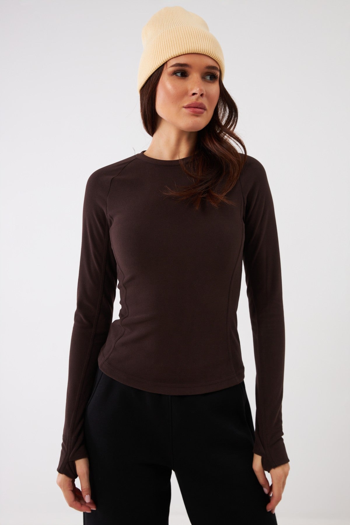 Longsleeve basic simplu
