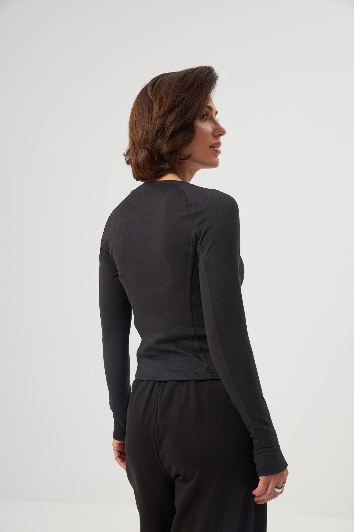 Longsleeve basic simplu